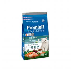 Ração Premier Gatos Filhotes Seleção Natural Frango 1,5kg