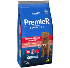 Ração Premier Formula para Cães Adultos de Raças Grandes Sabor Carne 15kg