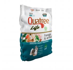 Ração Quatree Life Adultos Raças Pequenas Frango e Arroz 1kg