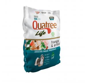 Ração Quatree Life Adultos Raças Pequenas Frango e Arroz 3kg