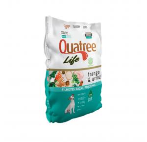 Ração Quatree Life Filhotes Raças Pequenas Frango e Arroz 10.1kg