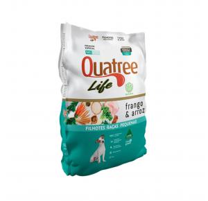 Ração Quatree Life Filhotes Raças Pequenas Frango e Arroz 1kg