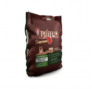 Ração Quatree Supreme Sênior +7 Raças Médias e Grandes Frango e Arroz 15kg