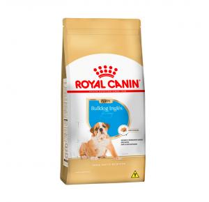 Ração Royal Canin Bulldog Inglês para Cães Filhotes - 12Kg