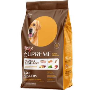 Ração Quatree Supreme Adulto Raças Médias e Grande Frango e Batata 15kg