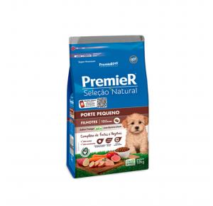 Ração Seleção Natural Premier para Cães Filhotes Raças Pequenas 1kg