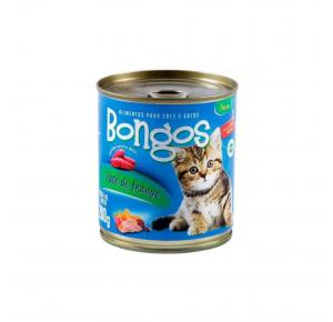 Ração Úmida Bongo Gato Patê de Frango 280gr