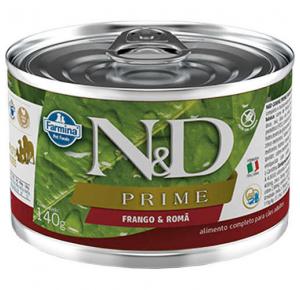 Ração Úmida N&D Prime Grain Frango  para Cães Adultos Lata 140g