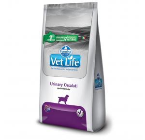 Ração Vet Life Natural Canine Urinary Ossalati para cães 10.1kg