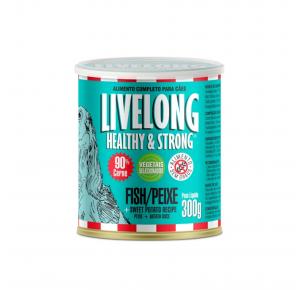 Ração Úmida Livelong Cão Peixe + Batata Doce 300gr