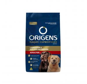 Rações Origens Raça Especifica Adulto Labrador e Golden 15Kg Adimax