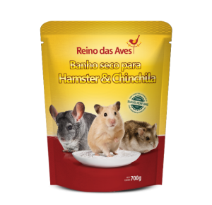 Banho Seco para Hamsters e Chinchilas Reino das Aves 700g