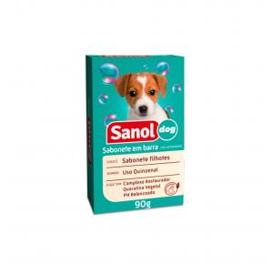 Sabonete Filhotes Sanol Dog