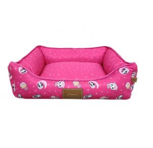 Cama Rosa Soneca para Cães e Gatos Tamanho G - Fabrica Pet