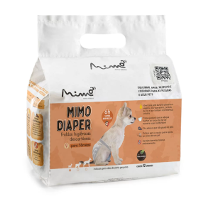 FRALDA DESCARTAVEL FEMEA 12 UND MIMO DIAPER - M