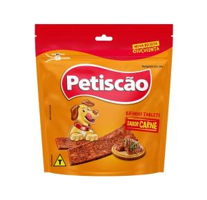  Osso Petiscão Bifinho Tablete Sabor Carne 250g