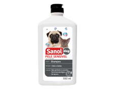 Shampoo Sanol Dog hipoalergênico Peles Sensíveis