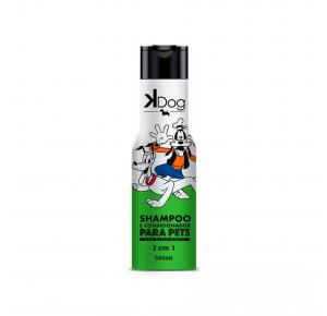 Shampoo e Condicionador Hidratante 2x1 500ml K-Dog