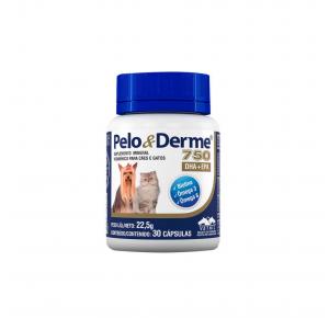 Suplemento Pelo & Derme DHA + EPA 750 com 30 Comprimidos Vetnil