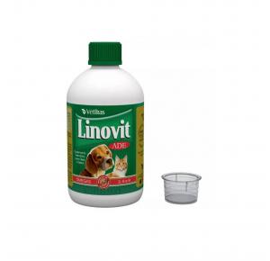 Suplemento Vitamínico Ade Linovit Cães e Gatos Pet Vetbras 400ml