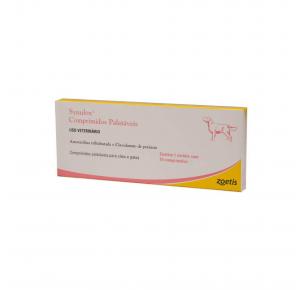 Synulox Comprimidos Palatáveis 250mg Zoetis