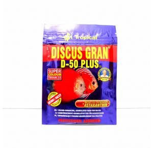 Tropical Discus Gran D-50 Plus Com Astaxantina Sache 20g