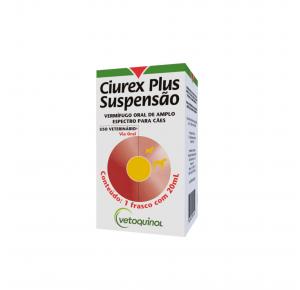 Vermífugo para Cães Ciurex Plus Suspensão Vetoquinol 20ml