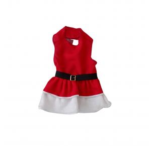 Vestido de Natal para Cães P 30x56cm Agro Aves