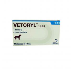 Inibidor Enzimático Dechra Vetoryl para Cães  10mg com 30 Comprimidos