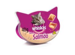 Petisco Whiskas Temptations para Gatos Sabor Salmão 40g