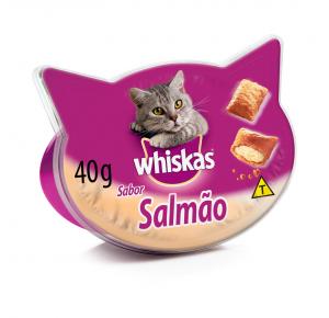 Petisco Whiskas Temptations para Gatos Sabor Salmão 40g