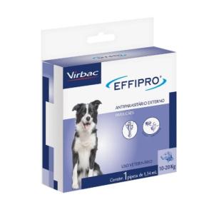 Antiparasitário Pipeta Effipro para Cães de 10Kg a 20Kg  Virbac