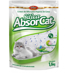 Areia Higiênica Silica Absorcat 1.6kg