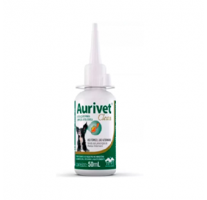 Solução Auricular  Aurivet Clean 50Ml - Vetnil