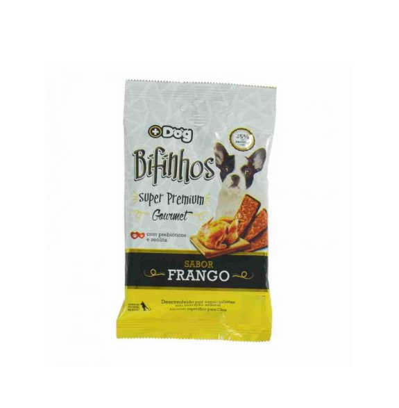  Petisco Mais Dog Bifinho de Frango - 50g