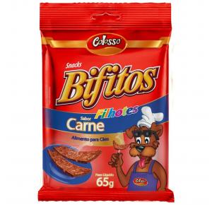 Bifitos para Cachorro Colosso Carne Filhote 65gr