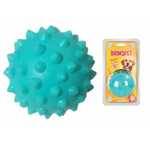 Brinquedo Bola Dogão com Cravo Verde para Cães - BRINQ PET 75 MM