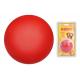 Brinquedo Bola Dogão lisa Vermelha para Cães - BRINQ PET 75 MM