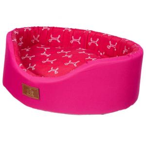 Cama Pink Europa Paris para Cães e Gatos Tamanho M  - Fabrica Pet