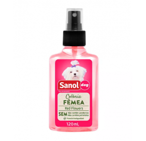 Colônia Perfume Sanol Dog para Fêmea - 120mL