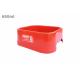 COMEDOURO PLÁSTICO M - VERMELHO BRINQ PET 650ml