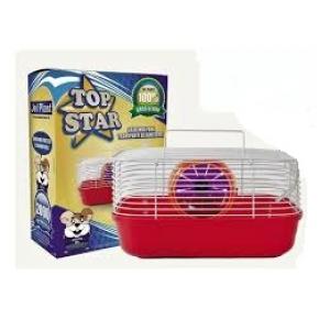 Gaiola Hamster Top Star Cores Jel Plast