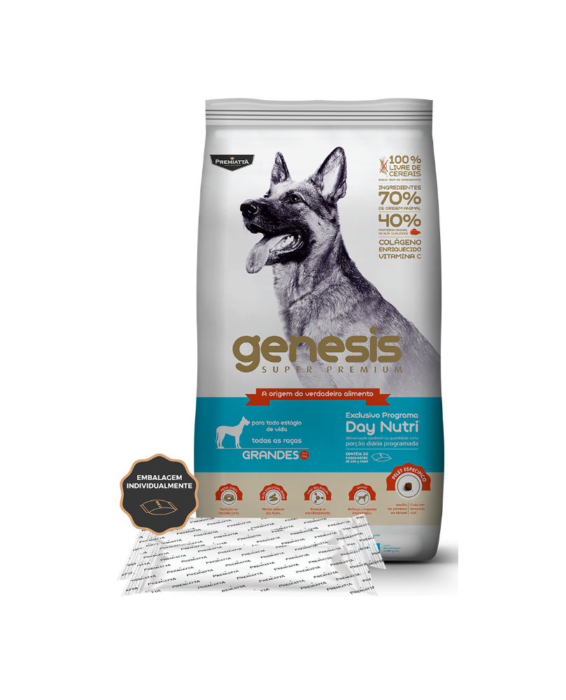 Ração Premiatta Genesis Para Cães De Raças Grandes 9kg