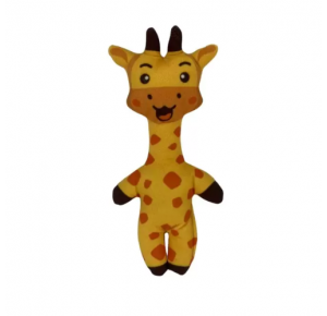 Brinquedo Mordedor Para Cães Pelúcia Girafa - Pró Canine