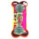 Brinquedo Halteres Maciço Pvc Flex Furacão Pet    