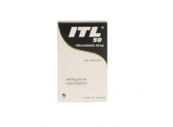 Itraconazol  50mg   ITL Cepav  com 10 Cápsulas