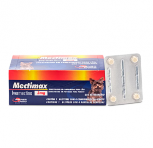 Mectimax 3mg 1 Blíster com 4 comprimidos - Agener União