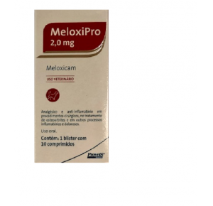 MeloxiPro Provets Simões 2mg - 10 comprimidos