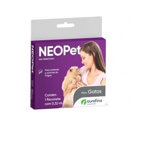Antipulgas Neopet  Gatos de 1 a 8Kg (1flaconete)
