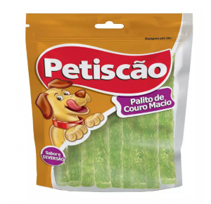 Osso Petiscão para Cães Petisflex Palito Menta - 500g